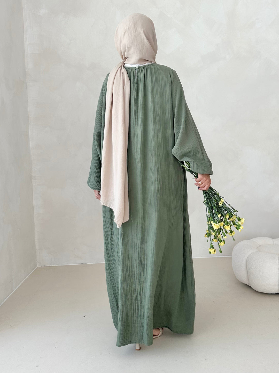 Robe en mousseline