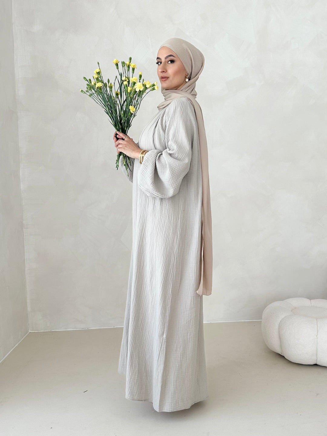 Robe en mousseline