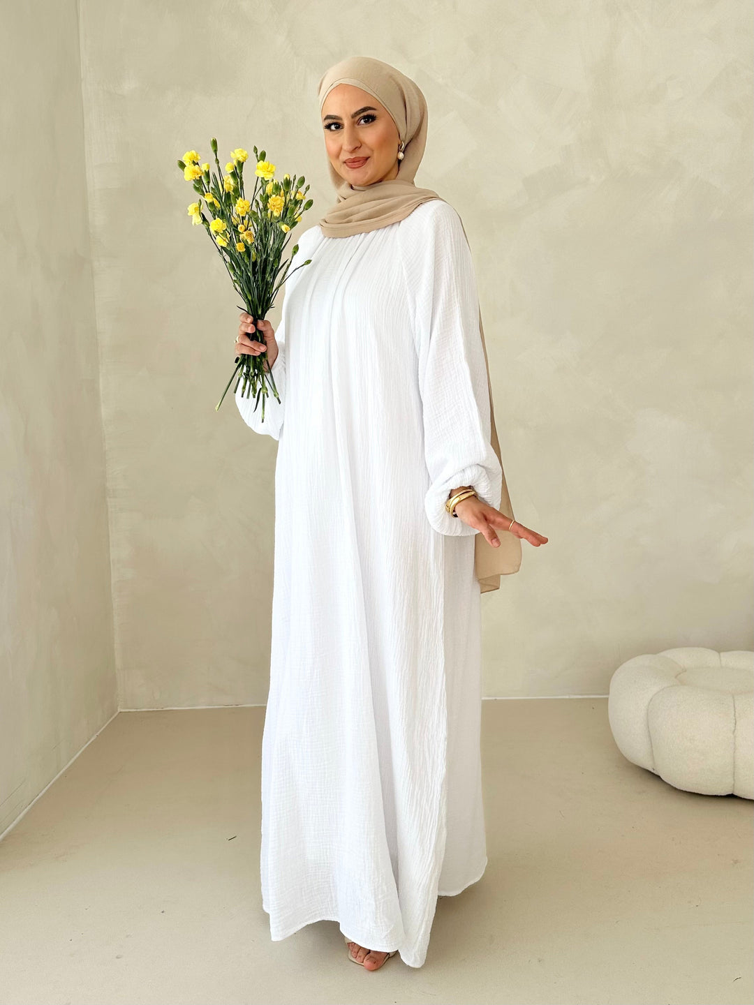 Robe en mousseline